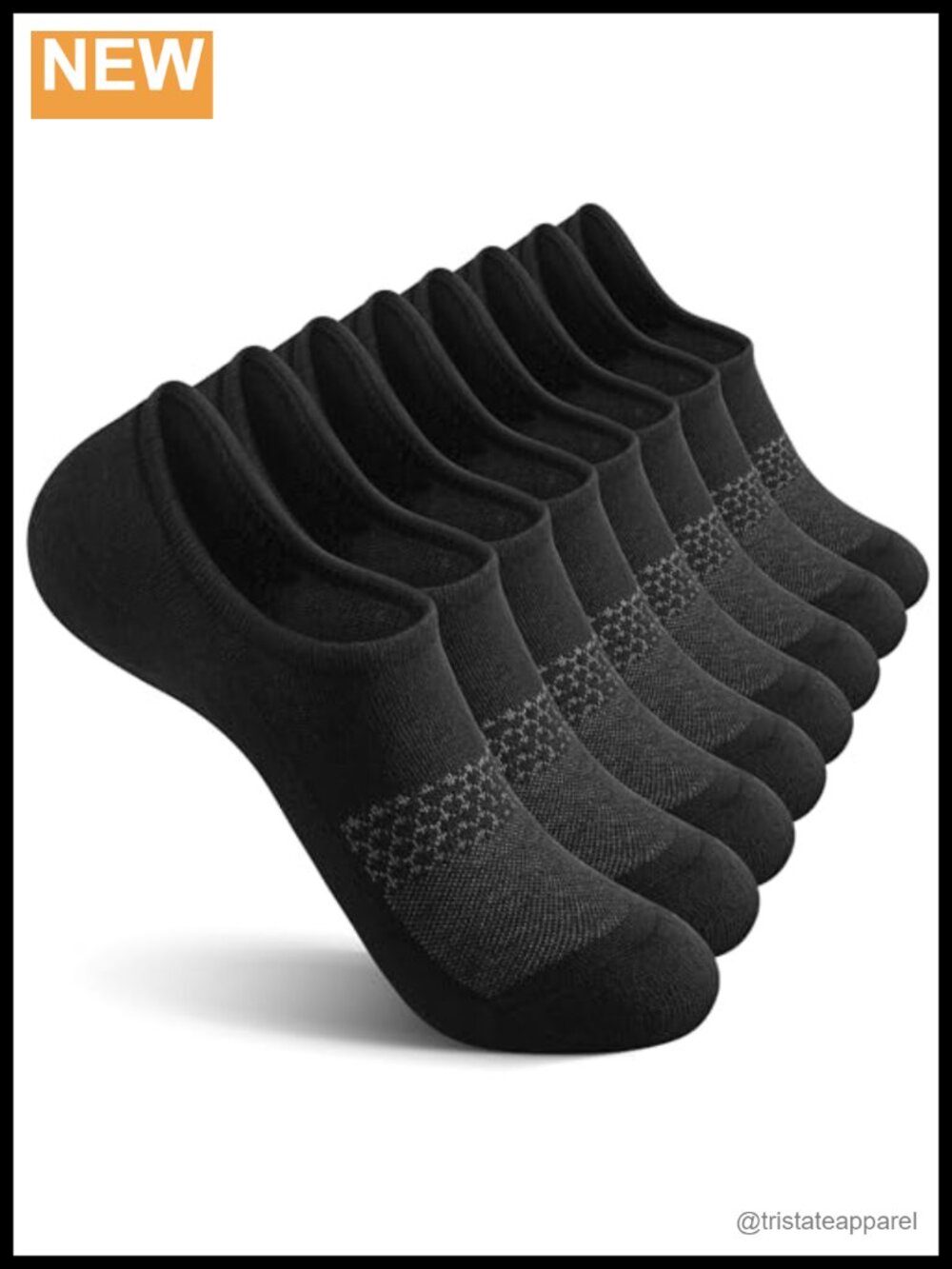 Women's No Show Athletic Socks 8 Pack Cushioned Non Slip Low Cut